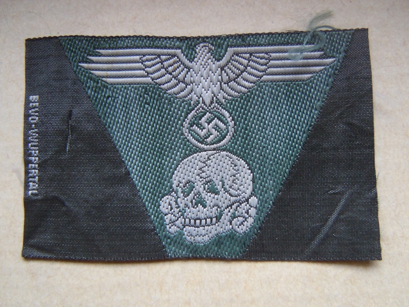 Trapeze Waffen-SS pour casquette - mdl 43 (1er & 2nd type) Dscn0414