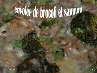 Envolée de brocoli et saumon à la Chocolatine Envole10