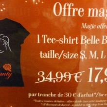 Offre magique dans les boutiques du parc 225