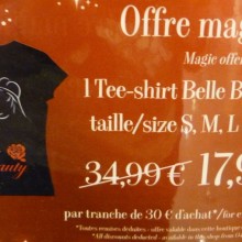 Offre magique dans les boutiques du parc 225