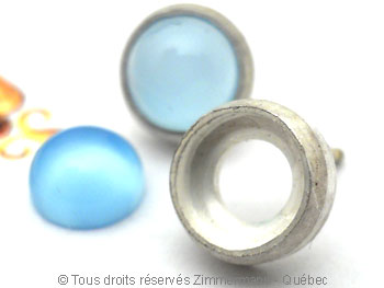 Serti clos cabochon sale