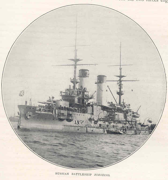 My new Project Russian Battleship Borodino 1905 Battle10