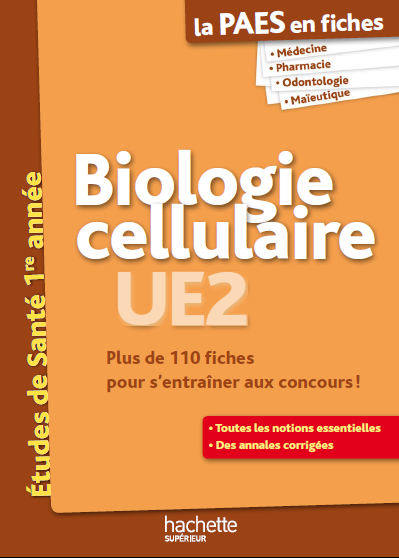 biologie cellulaire UE2 Hachette pdf Biolog10