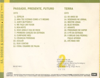 Sá, Rodrix & Guarabira — 2 em 1: Passado, Presente, Futuro (1972) - Terra (1973) Contra10