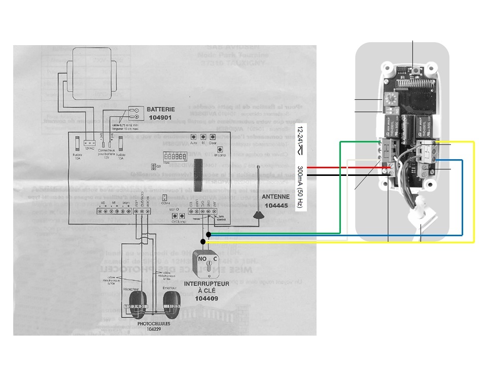 Ouvrez votre portail avec votre smarphone - Page 2 Cablag11