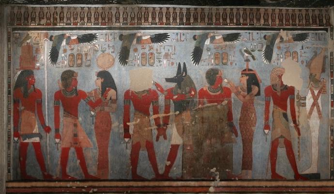 Les tombes des pharaons Amenho16