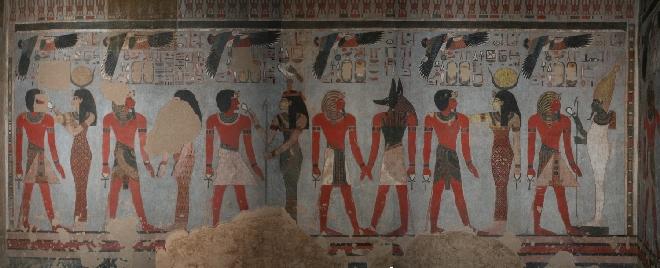 Les tombes des pharaons Amenho21