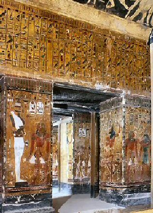 Les tombes des pharaons Kv17_210