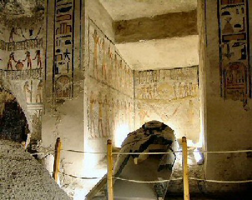 Les tombes des pharaons Kv9_110