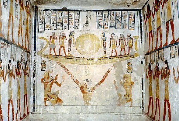 Les tombes des pharaons Kv9_210