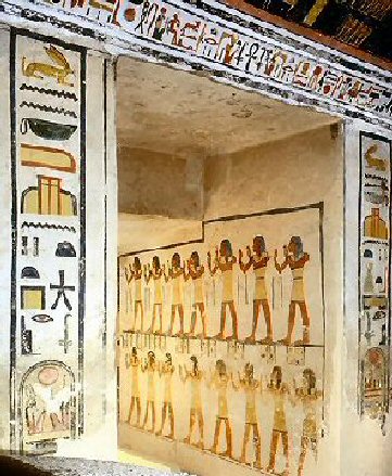 Les tombes des pharaons Kv9_310