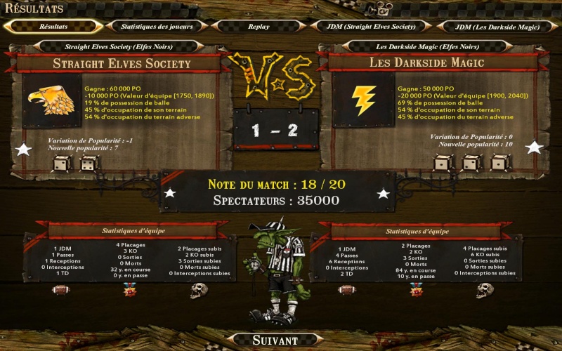 [J7 Majeure] Straight Elf Society (Clement0) 1-2 Les Darkside Magic (Voodoo) Bloodb91