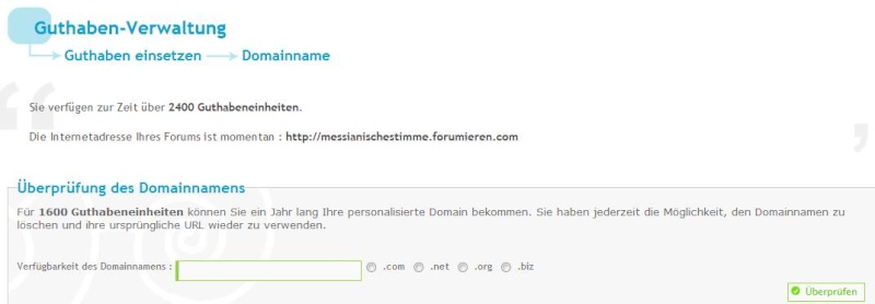 [phpBB3] Fragen betr. Änderung der URL-Adresse Url-gu10