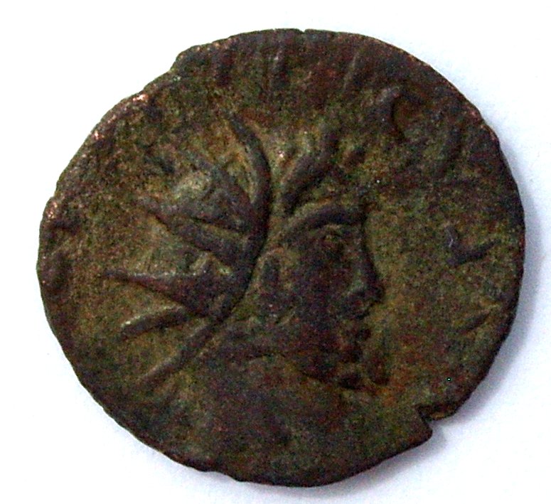 Monnaie romaine uniface. Unname14