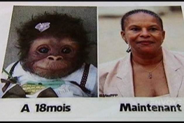 Taubira comparée à un singe : une candidate FN suspendue  Christ10