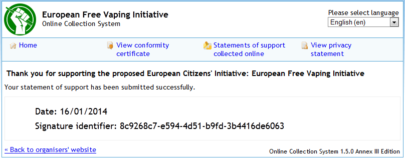 efvi - Signez l'Initiative Citoyenne Européenne  ! - EFVI : European Free Vaping Initiative  - Page 4 Free_v10