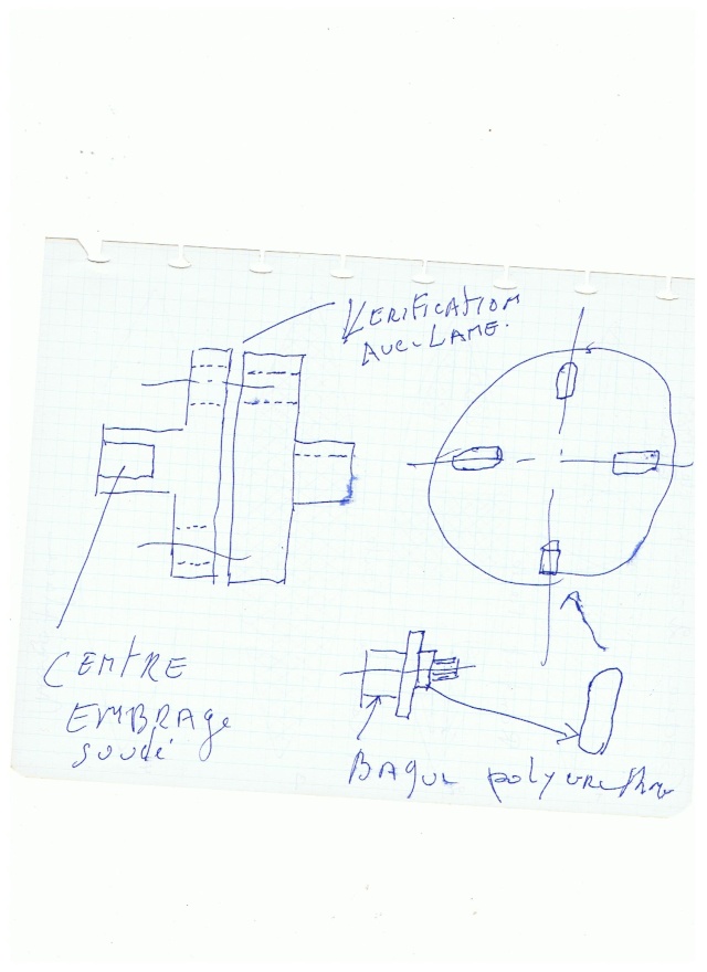 Montage de moteur moto sur boite de vitesses voiture 00110