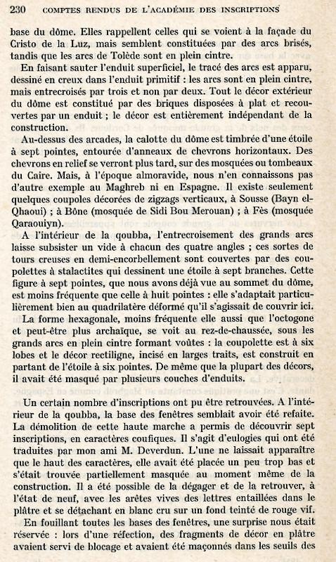 Jacques MEUNIE: Une Qoubba almoravide à Marrakech - 1954 - Gscan_16