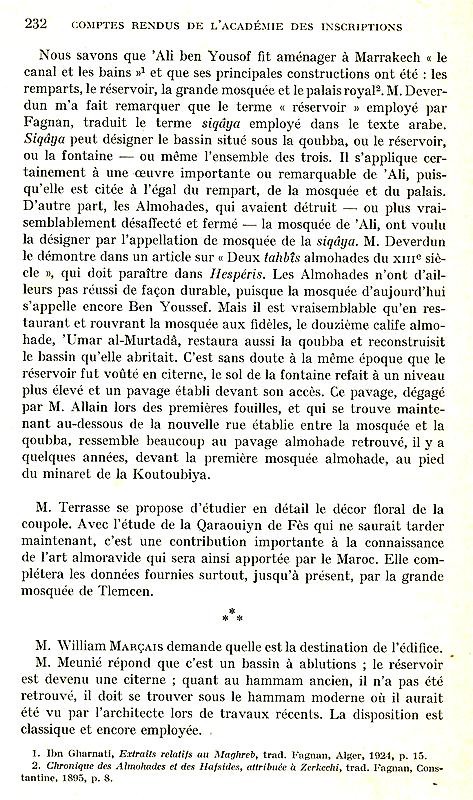 Jacques MEUNIE: Une Qoubba almoravide à Marrakech - 1954 - Gscan_18
