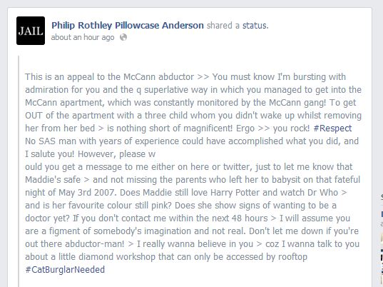 Hater writes fan letter to abductor Pilloc11
