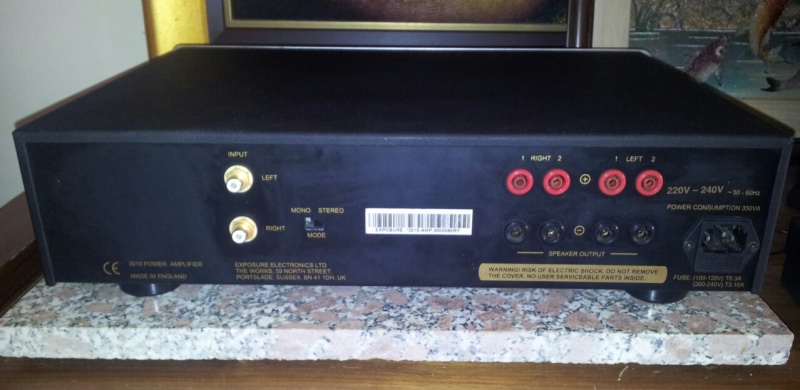Exposure 3010 Power Amplifier (Used)sold Exposu12