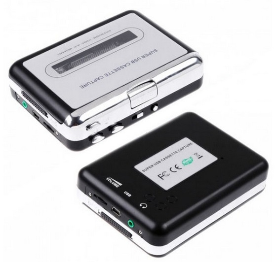 Walkman Cassette Tape to Digital MP3 USB Audio Converter  Usbcas11