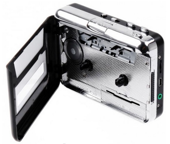 Walkman Cassette Tape to Digital MP3 USB Audio Converter  Usbcas12