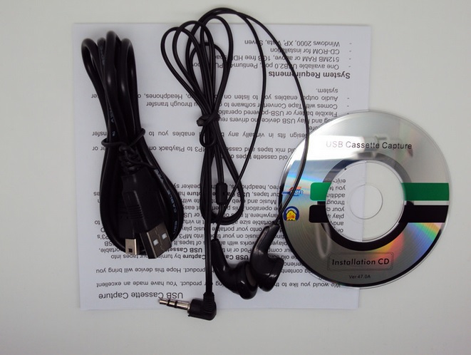 Walkman Cassette Tape to Digital MP3 USB Audio Converter  Usbcas15