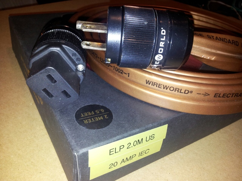 WireWorld Electra 52 Power Conditioning cord with 20A IEC Wirewo13