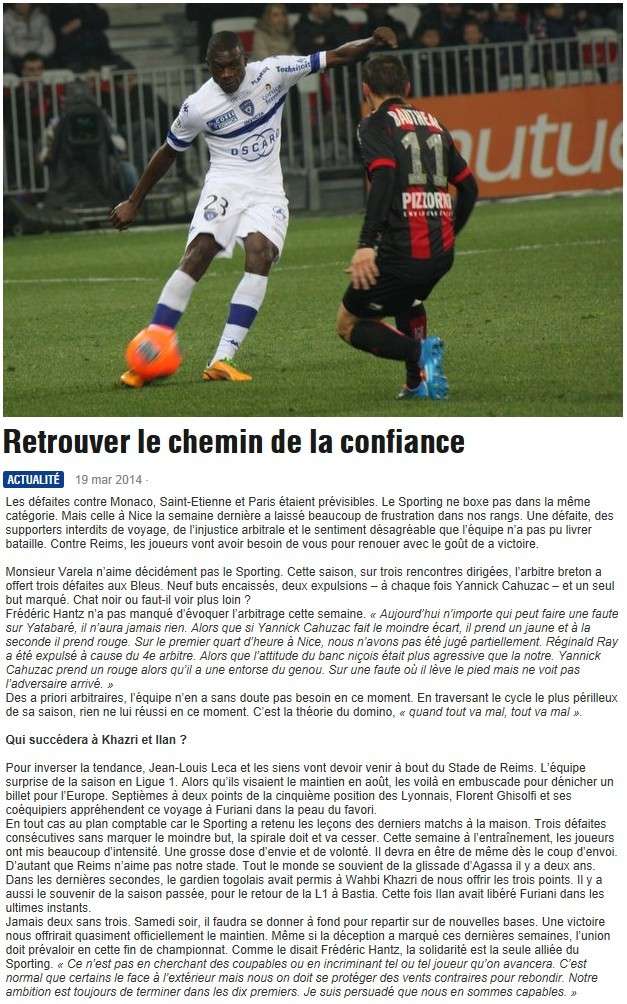 Bastia 2-0 Reims : et résumé offert par Brelandas et Fabrice S265