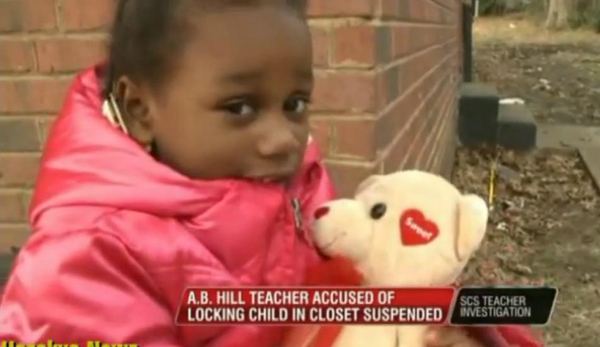 Elle enferme son élève de 5 ans dans un placard  Closet10