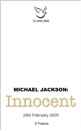 [Livre numérique] Michael Jackson: Innocent 28 February 2005  2013-127