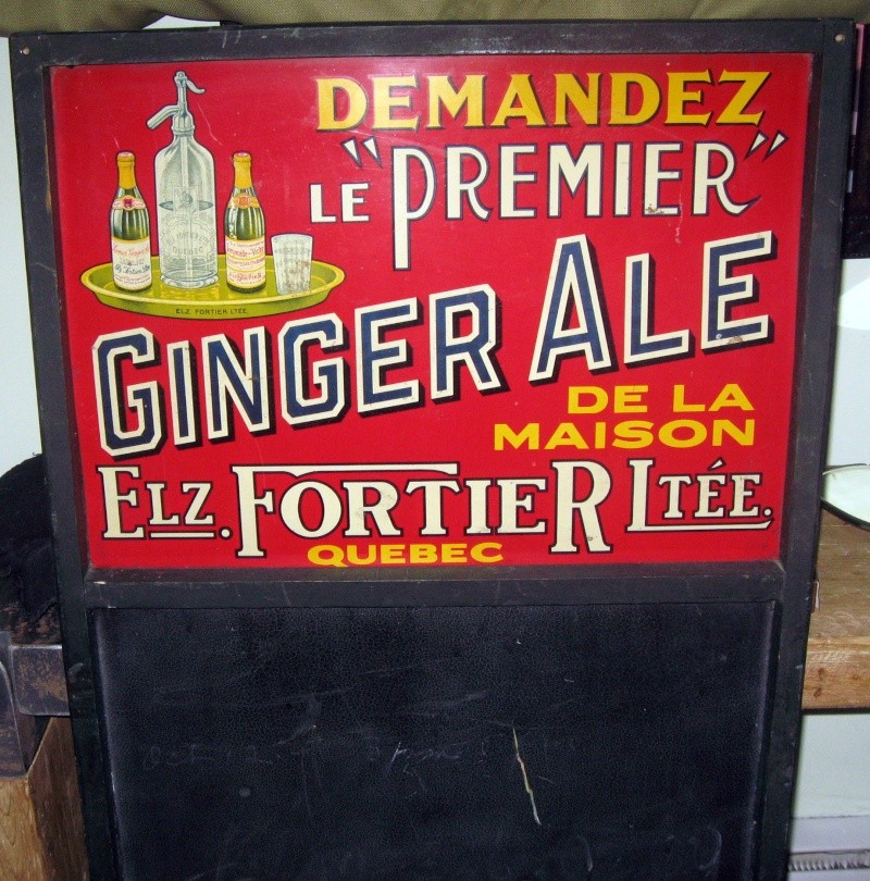 tableau tres rare elzear fortier  ginger ale  Img_6710