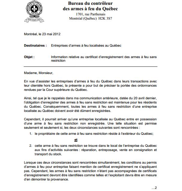 Update Registre des armes à feu - Page 2 Lettre10