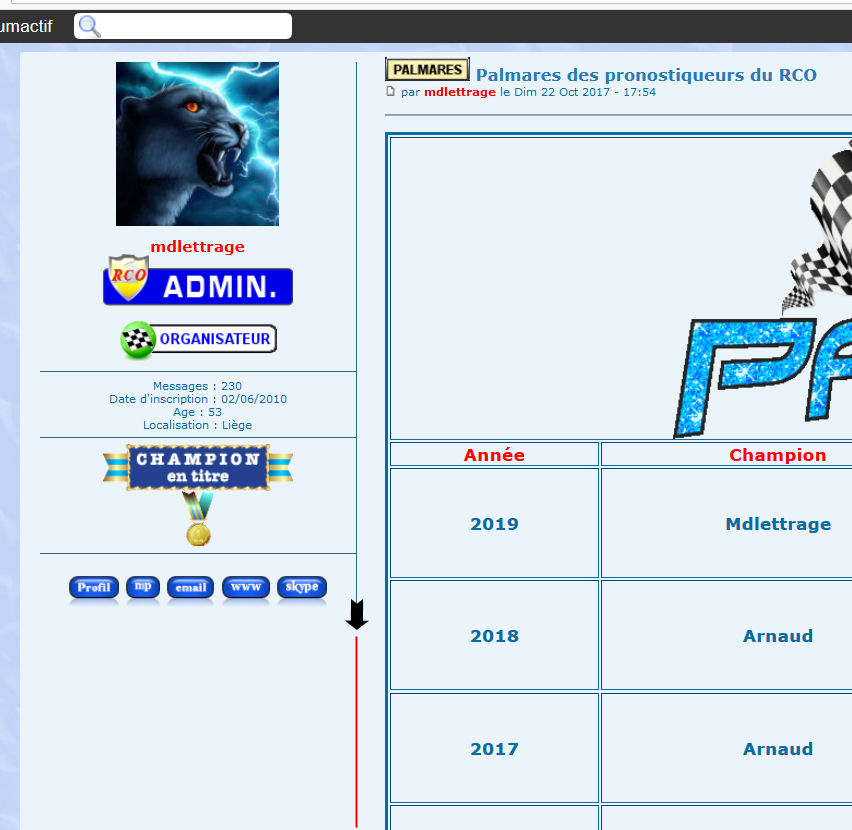 Tag milouze14 sur Forum gratuit : Le forum des forums actifs Palma10