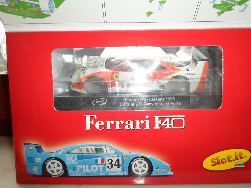 Slot it Ferrari F40 KF02D  NEUVE en coffret F40_0010