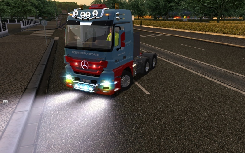 MB Actros TITAN 6x4 by Gabarit mod. by Erlkönig E18