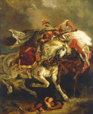 Eugène Delacroix Combat10