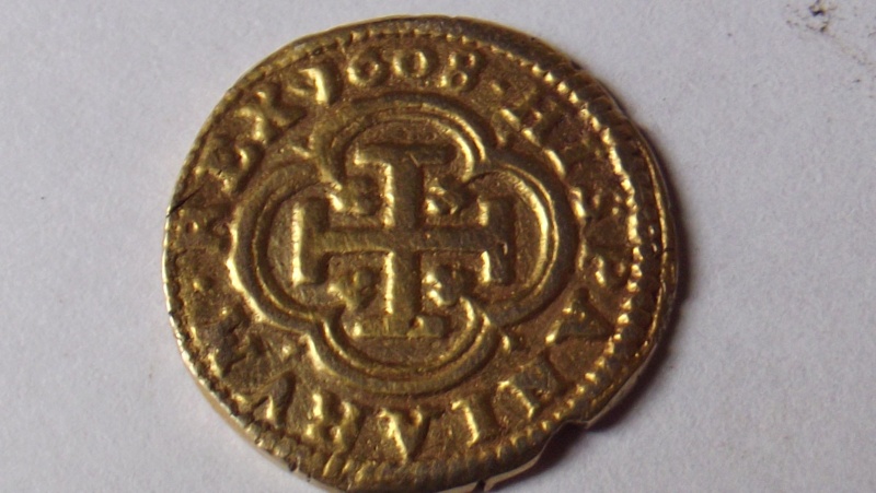 atelier pour escudo or Felipe III 1608 F3210