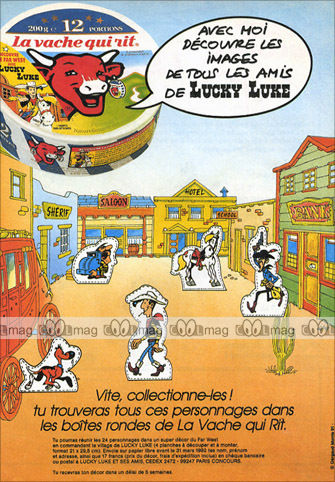 Lucky Luke "vache qui rit" 1991 Kgrhqm10