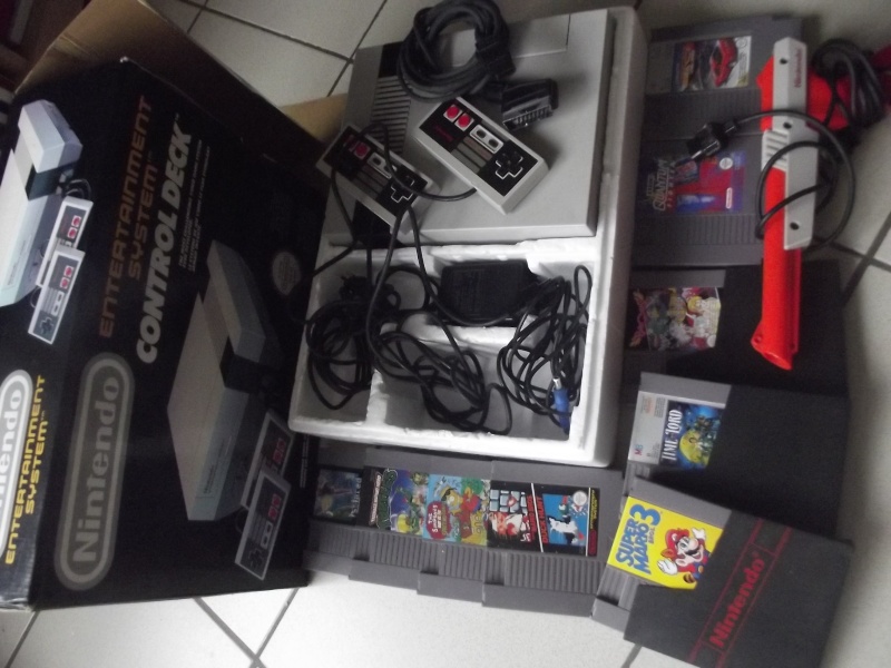 Console de jeu Nintendo Nes en boite + Jeux avec zapper Dscf5322