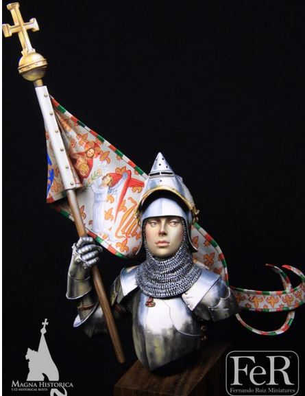 * 1/12 Jeanne...La Pucelle d'Orléans...FER Miniatures Jd10