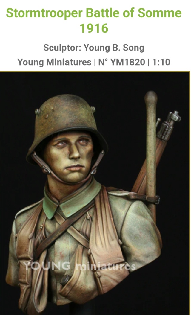 *1/10 / Soldat Allemand 1916 / Young Miniatures  Screen13