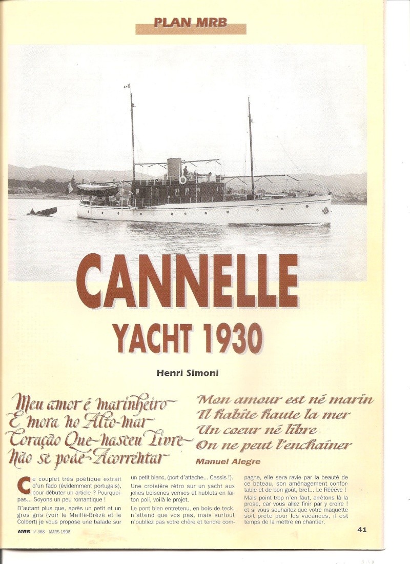YACHT DE 1930 "CANNELLE" Cannel10