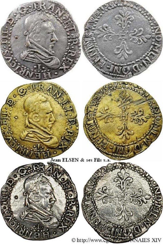 Bouton Henri III Faux_d12