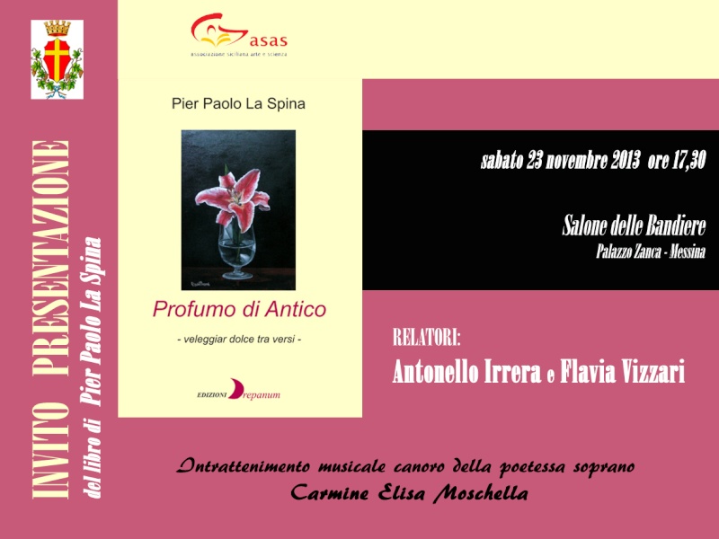 Prima Silloge di Pier Paolo La Spina - Profumo di Antico - Drepanum 90415511