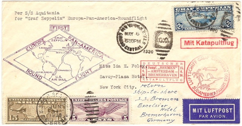 nach - Südamerikafahrt 1930, Post nach Lakehurst - Seite 3 64_c_k10