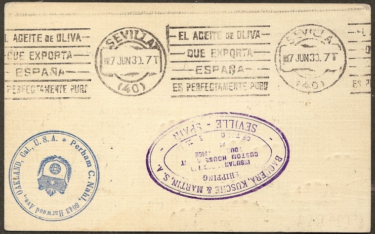 11479 - Südamerikafahrt 1930, Post nach Sevilla - Seite 2 64_eii11