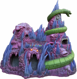 Masters of the Universe Castle Grayskull  and Snake Mountain Polystone Environment "ICON HEREOS" 13904311