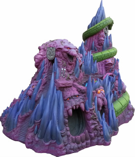 Masters of the Universe Castle Grayskull  and Snake Mountain Polystone Environment "ICON HEREOS" 13904312